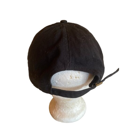 Blk Jupr Embroidered Black Cotton Dad Hat Adjustable Strapback By Athletic Union - Picture 3 of 7